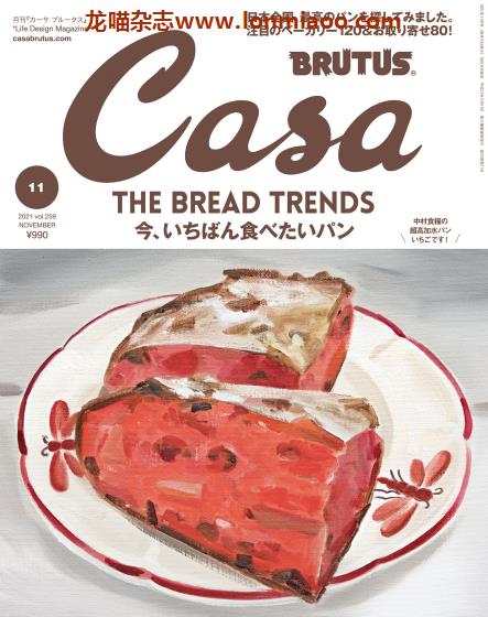 [日本版]Casa BRUTUS 建筑室内设计艺术生活杂志 PDF电子版 2021年11月刊